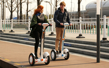 Eco-friendly, fácil de usar e inovador, scooter elétrico Airwheel decola.