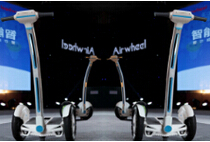 Airwheel inteligente dois roda auto balanceamento de scooters elétricos, nascem para ser inteligente