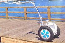 Airwheel S5 inteligente SUV "trotinette" elétrico: montar com melodia.